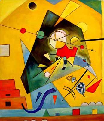 Vasilii Kandinsky, Harmonie Tranquille Fine Art Reproduction Oil Painting