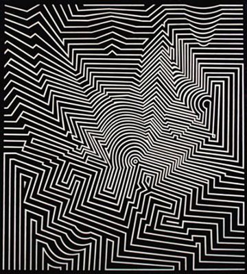 Victor Vasarely, Zint Fine Art Reproduction Oil Painting