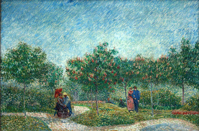 Vincent Van Gogh, The Voyer d'Argenson Park in Asnieres Fine Art Reproduction Oil Painting