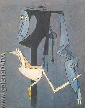 Wilfredo Lam, Bird Fine Art Reproduction Oil Painting