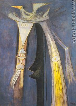 Wilfredo Lam, Femme Chaval Fine Art Reproduction Oil Painting