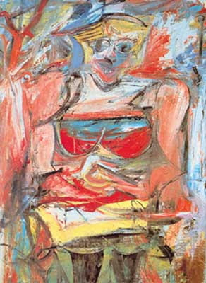 Willem De Kooning, Pink Angels Fine Art Reproduction Oil Painting