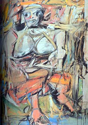 Willem De Kooning, Woman 1 Fine Art Reproduction Oil Painting