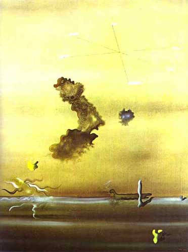 Yves Tanguy, The Absent Lady Fine Art Reproduction Oil Painting