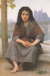 Adolphe-William Bouguereau, The Bohemian Fine Art Reproduction Oil Painting