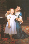 Adolphe-William Bouguereau, The Shell Fine Art Reproduction Oil Painting