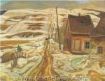 Alexander Y. Jackson, A Quebec Farm Fine Art Reproduction Oil Painting