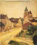 Andre Dunoyer de Segonzac, The Village Fine Art Reproduction Oil Painting