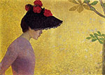 Aristride Maillol, Profile of a Young Woman Fine Art Reproduction Oil Painting