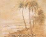 Armando Reveron, Coconuts on the Beach Fine Art Reproduction Oil Painting