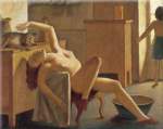 Balthasar Balthus, Nude with a Cat Fine Art Reproduction Oil Painting