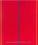 Barnett Newman, Whos Afraid of Red Yellow and Blue II Fine Art Reproduction Oil Painting