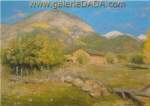 Bert Geer Philips, Scene near Arroyo Seco Taos N.M. Fine Art Reproduction Oil Painting