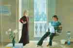 David Hockney, Mr and Mrs Clark and Percy Fine Art Reproduction Oil Painting