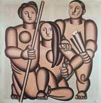 Fernand Leger, Three Figures Fine Art Reproduction Oil Painting