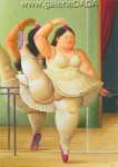 Fernando Botero, Dancer at the Pole Fine Art Reproduction Oil Painting