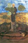 Frida Kahlo, Luther Burbank Fine Art Reproduction Oil Painting