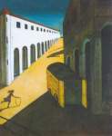 Georgio de Chirico, Mystery and Melancholy of a Street Fine Art Reproduction Oil Painting