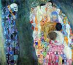 Gustave Klimt, Death and Life Fine Art Reproduction Oil Painting