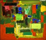 Hans Hofmann, Autumn Gold Fine Art Reproduction Oil Painting