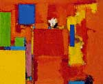 Hans Hofmann, The Golden Wall Fine Art Reproduction Oil Painting