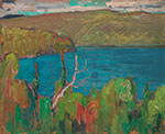 James E. H. MacDonald, Mongoose Lake, Algoma Fine Art Reproduction Oil Painting