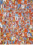 Jasper Johns, Numbers in Colour Fine Art Reproduction Oil Painting