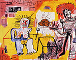 Jean-Michel Basquiat, Arroz con Pollo Fine Art Reproduction Oil Painting