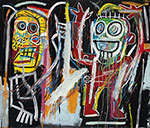 Jean-Michel Basquiat, Dustheads Fine Art Reproduction Oil Painting