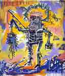 Jean-Michel Basquiat, Untitled (Fisherman) Fine Art Reproduction Oil Painting