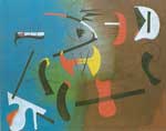 Joan Miro, Composition Fine Art Reproduction Oil Painting