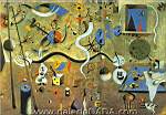 Joan Miro, Harlequins Carnival Fine Art Reproduction Oil Painting