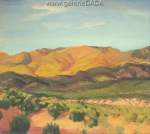 John Sloan, Mountains Autumn (Santa Fe) Fine Art Reproduction Oil Painting