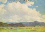 Joseph Henry Sharp, Taos Landscape Fine Art Reproduction Oil Painting