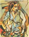 Jules Pascin, Portrait of a Woman Fine Art Reproduction Oil Painting