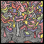 Keith Haring, Knokke Fine Art Reproduction Oil Painting