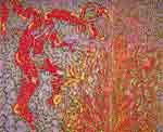 Keith Haring, Moses and the Burning Bush Fine Art Reproduction Oil Painting