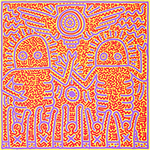 Keith Haring, Untitled 1984b Fine Art Reproduction Oil Painting