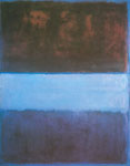 Mark Rothko, Number 61 Brown, Blue, Brown on Blue Fine Art Reproduction Oil Painting