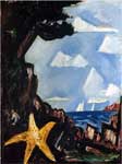 Marsden Hartley, Seaview Starfish New England Fine Art Reproduction Oil Painting