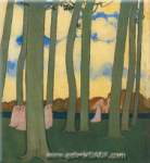 Maurice Denis, Landscape with Green Trees Fine Art Reproduction Oil Painting