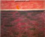 Milton Avery, Tangerine Moon and Wine Dark Sea Fine Art Reproduction Oil Painting