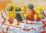 Moise Kisling, Still Life with Fruit (2) Fine Art Reproduction Oil Painting