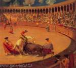 Oscar Berninghaus, Bullfight Mexico Fine Art Reproduction Oil Painting