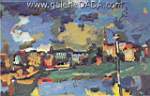 Oscar Kokoschka, Dresden-Neustadt IV Fine Art Reproduction Oil Painting