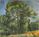 Paul Cezanne, The Great Pine Fine Art Reproduction Oil Painting