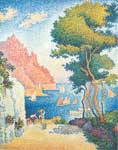 Paul Signac, Capo di Noli Fine Art Reproduction Oil Painting