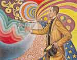 Paul Signac, Portrait of Felix Feneon Fine Art Reproduction Oil Painting