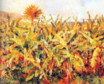 Pierre August Renoir, Banana Plantation Fine Art Reproduction Oil Painting