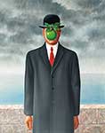 Rene Magritte, The Son of Man Fine Art Reproduction Oil Painting